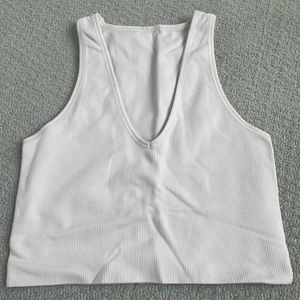 Athleta White Tank